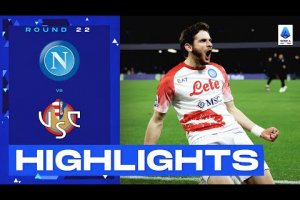 Napoli-Cremonese 3-0 | Osimhen and Kvaradona both score: Goals & Highlights | Serie A 2022/23