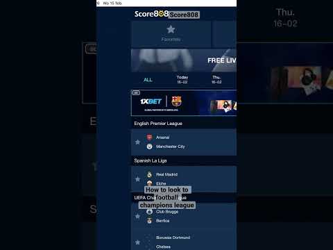 How to look free to football  Score808