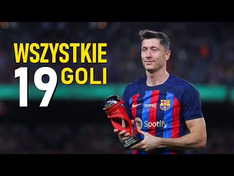 Robert Lewandowski – Wszystkie 19 Goli dla Barcelony ᴴᴰ (Polski Komentarz)