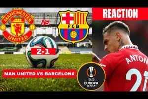 Manchester United vs Barcelona 2-1 Live Stream Europa league Football Match Commentary Highlights