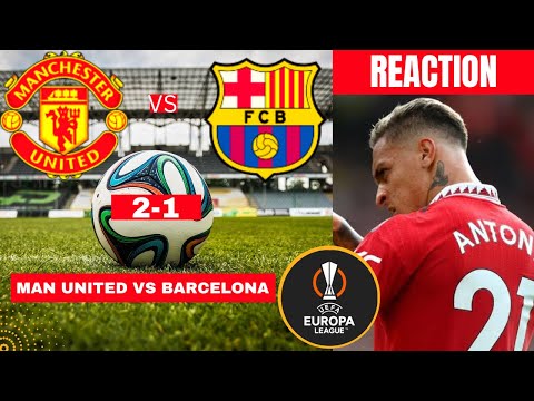 Manchester United vs Barcelona 2-1 Live Stream Europa league Football Match Commentary Highlights