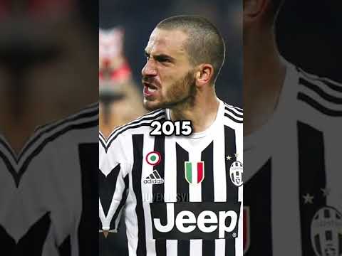 Bonucci Over The Years🔥🙌 #juventus #shorts