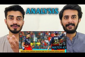 IPL 2023 Cricket Match Analysis | Royal Challengers Bangalore vs Lucknow Super Giants | RCB vs LSG