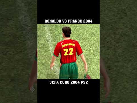 Ronaldo vs France 2004 | UEFA Euro 2004 PS2