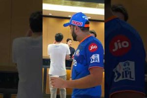 Rohit departs for 1000th IPL Match at Wankhede | Mumbai Indians