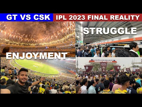 IPL FINAL GT VS CSK  Real feel of stadium – PUBLIC EXPERIENCE REVIEW