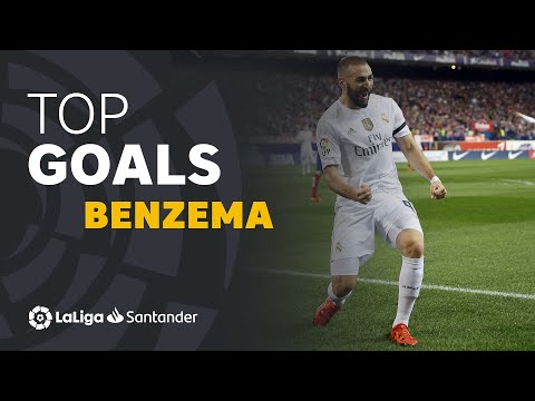 TOP 10 GOALS LaLiga Karim Benzema