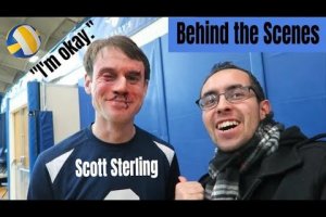 Best Volleyball Blocks Scott Sterling (Hit in Face) | Behind the Scenes