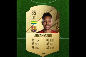 Pierre-Emerick Aubameyang FIFA Evolution 😱🔥(FIFA 10-22)