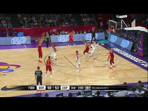 გერმანია – ესპანეთი. მატჩის საუკეთესო მომენტები #Eurobasket2017 Germany vs Spain Highlights