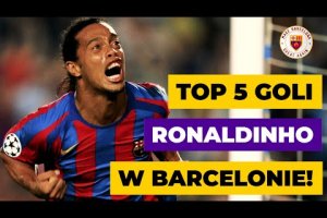 TOP 5 GOLI RONALDINHO W BARWACH FC BARCELONY! #ronaldinho #fcbarcelona #top5 #goals