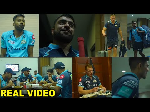 Gujrat Titans dressing room after lost final against CSK in IPL 2023 | GT dressing room Video