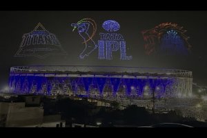 Drone Show At IPL 2023 Opening Ceremony | GT vs CSK | IPL 2023