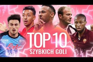 Superszybki Neymar, żywy Leau i zwinny Makai | Top 10 szybkich goli