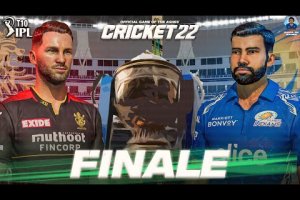 The Final! – Royal Challengers Bangalore vs Mumbai Indians – Cricket 22 T10 IPL 2023 #11