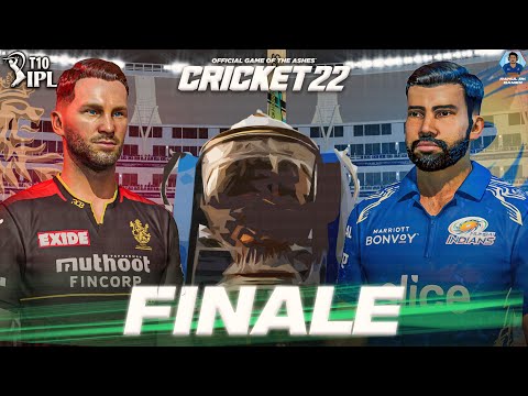 The Final! – Royal Challengers Bangalore vs Mumbai Indians – Cricket 22 T10 IPL 2023 #11