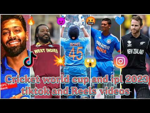 Cricket 🔥world cup and 🎉ipl 2023 tiktok 🎊Reels videos 💥| cricket reels videos | 😈V Kohli #cricket💙