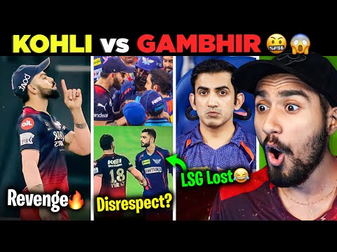 KAAND Hogaya! 😱 VIRAT KOHLI vs GAUTAM GAMBHIR FIGHT🔥 | RCB vs LSG IPL 2023