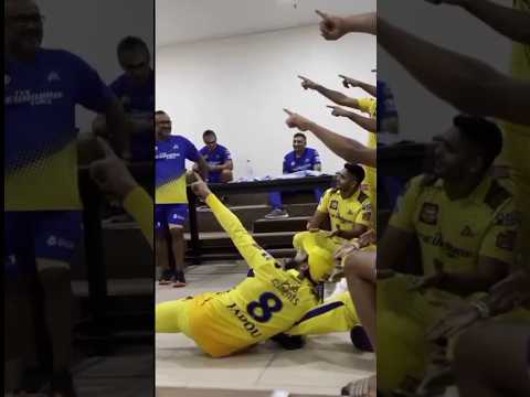 ravindra jadeja and dhoni winning celebration🔥 Instagram trending reels #ipl#cskfans#shorts#msdhoni