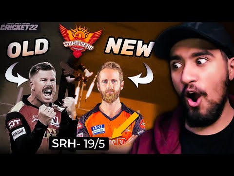 Beating RCB’s lowest IPL score with SRH | Cricket 22