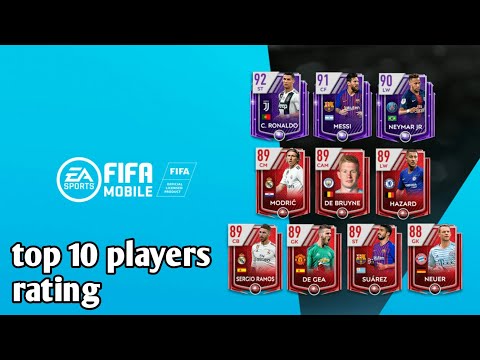 FIFA MOBILE 19|TOP 10 ფეხბურთელი რეიტინგის მიხედვით|EP4