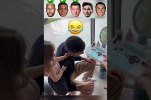 Neymar VS Mbappe VS Lewandowski VS Messi VS Ronaldo | With Kids😍