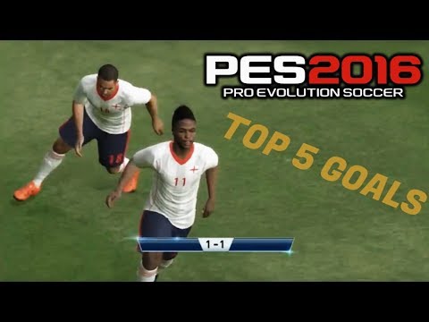 PES 2016: World Cup – Top 5 Goals/ ტოპ 5 გოლი!