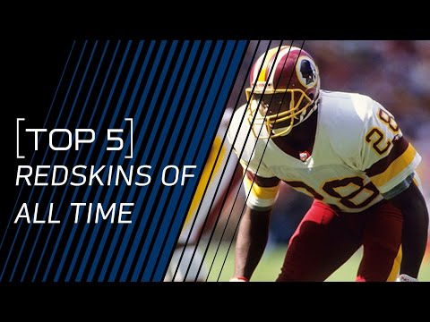 Top 5 Redskins of All Time | NFL