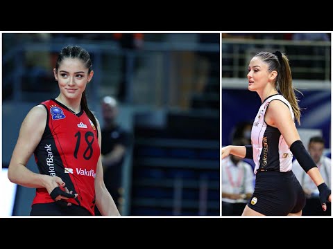 Beautiful and Talented | Zehra Gunes | Powerful Volleyball Spikes | Women’s VNL 2021