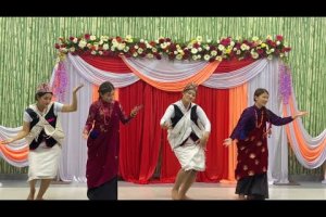 Dada Ghare Saili X tato goli mix Reception dance || James weds Nikki || it’s me Muskan ||