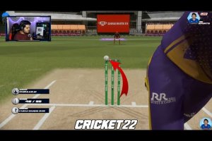 IPL ki Ball of the Century 💯 Ft. Miyan Bhai Mohammed Siraj – Cricket 22 #Shorts – RahulRKGamer