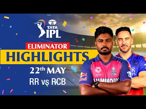 Rajasthan Royals v Royal Challengers Bengaluru | Full Match Highlights | Eliminator | IPL 2024