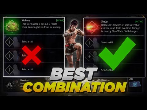 Best ( Clash Squad ) Skill Combination // New Character Combination in free fire // { After update }