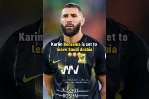 Karim Benzema to LEAVE SAUDI ARABIA 😳 #football