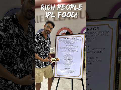 IPL Food, VIP Edition! 🤤🍽️