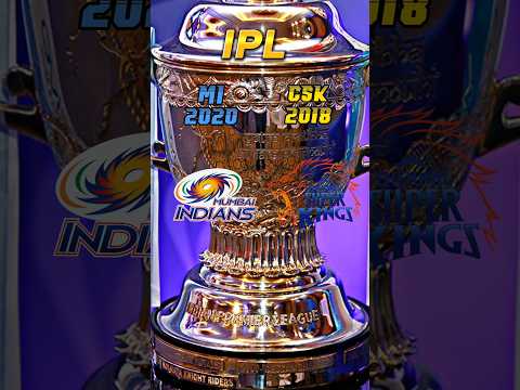 MI 2020 vs CSK 2018 #ipl #shorts #viral