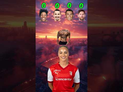 Speed Vs Zlatan Vs Ronaldo Vs Messi – Ana Markovic asks 🤩⚽️