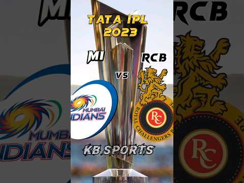 Mi vs Rcb ipl 2023#shorts #shortvideo #ipl