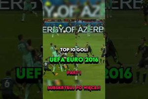 Top 10 goli UEFA EURO 2016 ⚽🔥 #viral #foryou #youtube #football #uefa #subscribe