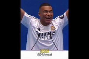 Kylian Mbappé Evolution 2001-2024