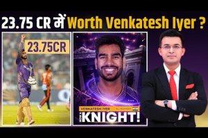 IPL Auction : KKR break the bank for Venkatesh Iyer, buy him back for Rs 23.75 cr at mega auction.