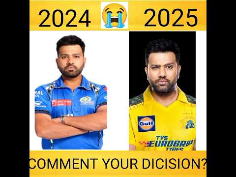 Tata ipl 2025 player changes in team 😭😭 #shorts #popular #rohitsharma