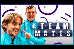 Which Real Madrid player could be an actor? | Kroos & Modrić | TEAMMATES