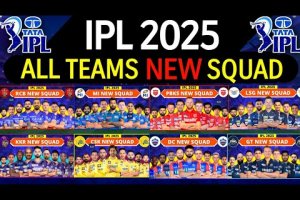 IPL 2025 – All Team Squad | IPL Teams 2025 Players List | RCB,CSK,MI,KKR,SRH,GT,DC,PBKS,RR,LSG