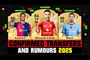 FIFA 25 | NEW CONFIRMED TRANSFERS & RUMOURS! 🚨🔥 ft. Inacio, Rashford, Messi… etc