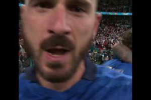 ‘IT’S COMING TO ROME!’ Watch Bonucci MOCK England with their ‘it’s coming home’ slogan! #Shorts