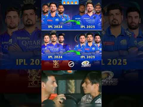 Mumbai Indians players 2025 | rcb players 2025 | #ipl2025 #shorts #mi #rcb #viratkohli #iplauction