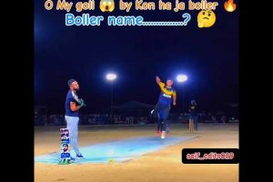 O My goli 😱 by Kon ha ja boller 🔥 Bowler name……? 🤔#shortsfeed #tapeballcricket #youtubeshorts