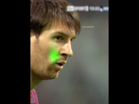 Messi vs Laser 😵‍💫