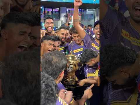 Adding KKR’s name to the TATA IPL Trophy for the 3rd time | #KnightsTV